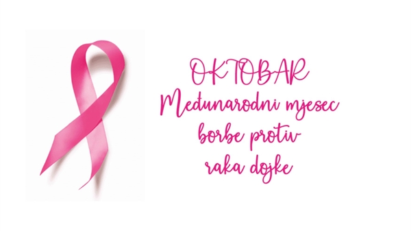 Oktobar-mjesec borbe protiv karcinoma dojke