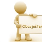 OBAVJEŠTENJE O ODRŽAVANJU PISMENOG I USMENOG ISPITA