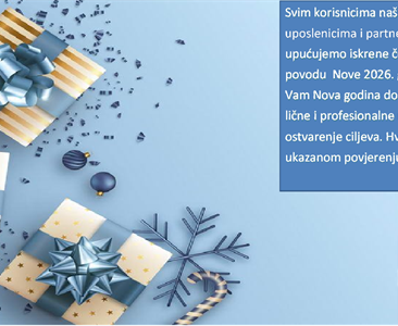 Novogodišnja čestitka