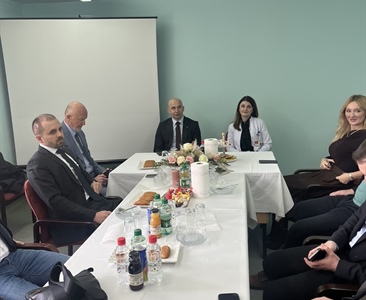 Delegacija Vlade  ZDK i Općine Olovo u posjeti JU Dom zdravlja sa stacionarom Olovo