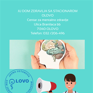OBAVJEŠTENJE O NAČINU RADA CENTRA ZA MENTALNO ZDRAVLJE