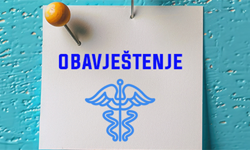 Obavijest: Vakcina protiv sezonske gripe