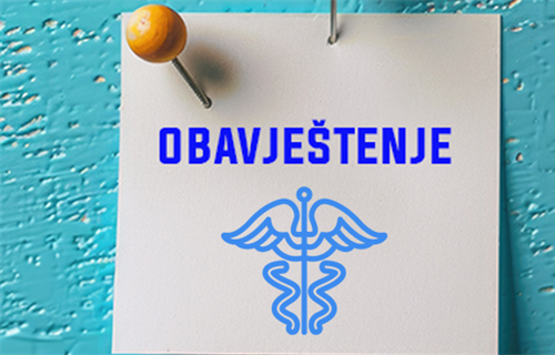 Obavijest: Vakcina protiv sezonske gripe